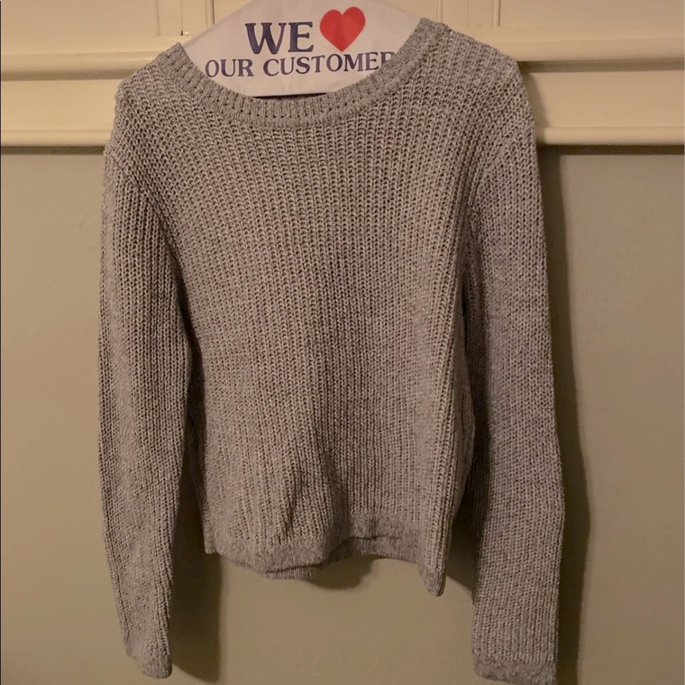 Blue Knit Sweater